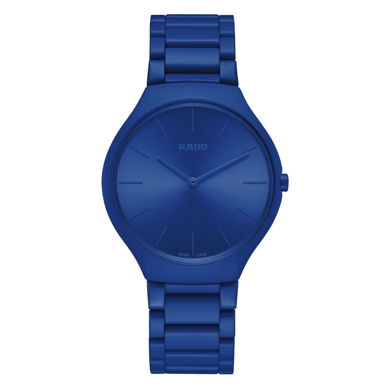 True Round Thinline Les Couleurs™ Le Corbusier Spectacular ultramarine 4320K 39mm