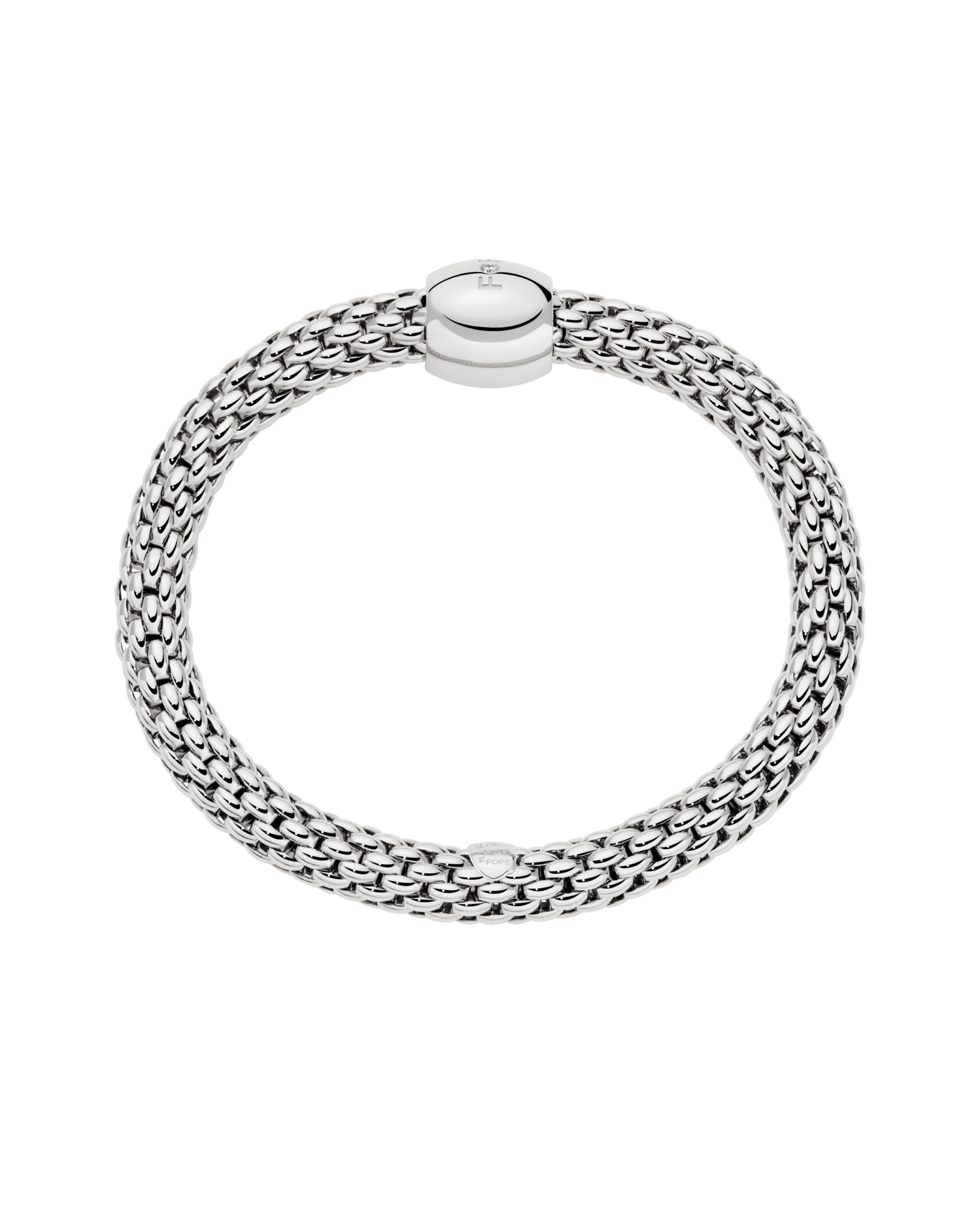 LOVE NEST Armband mit weißen Brilliant