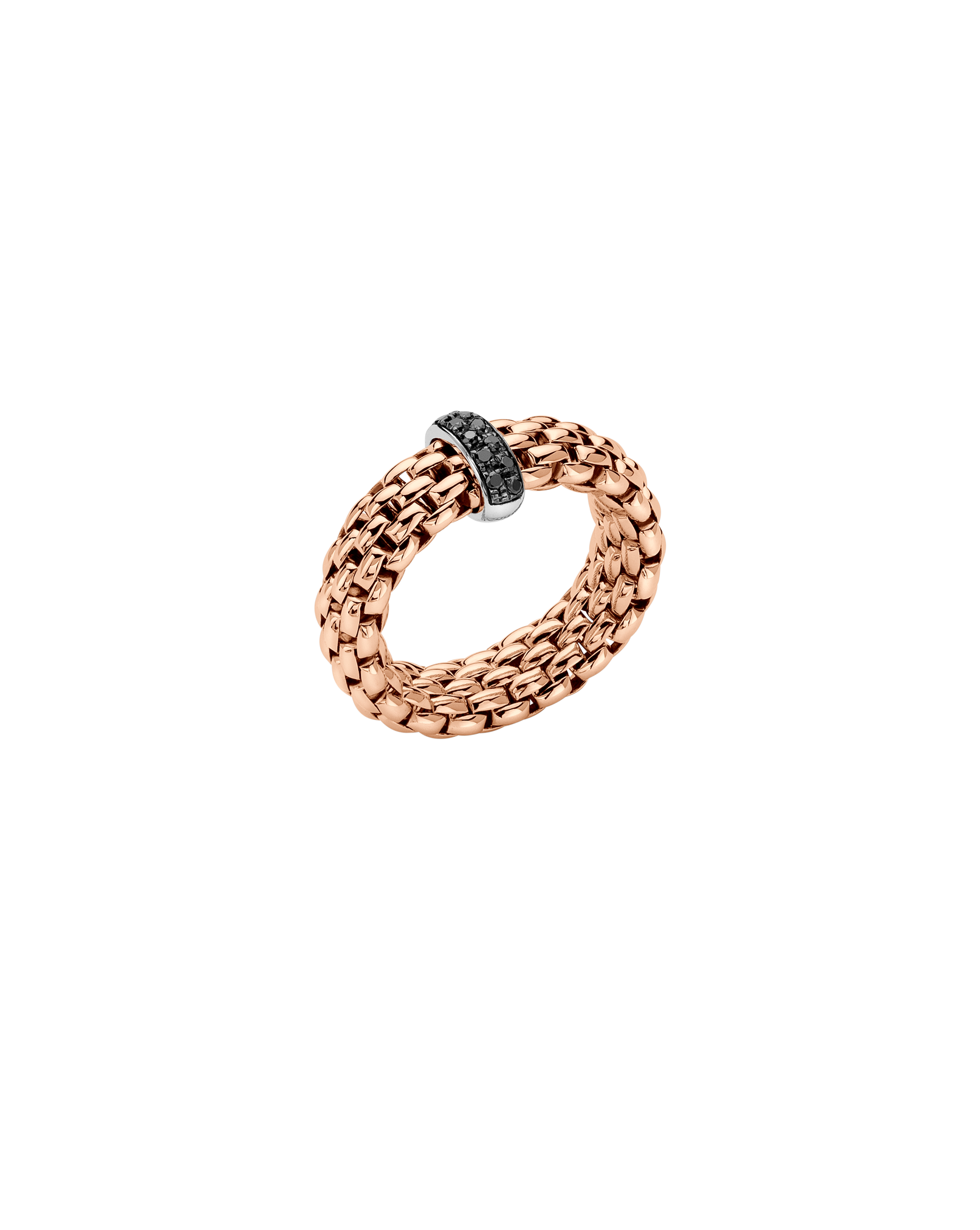 VENDOME Flex'it Ring mit schwarzen Diamanten
