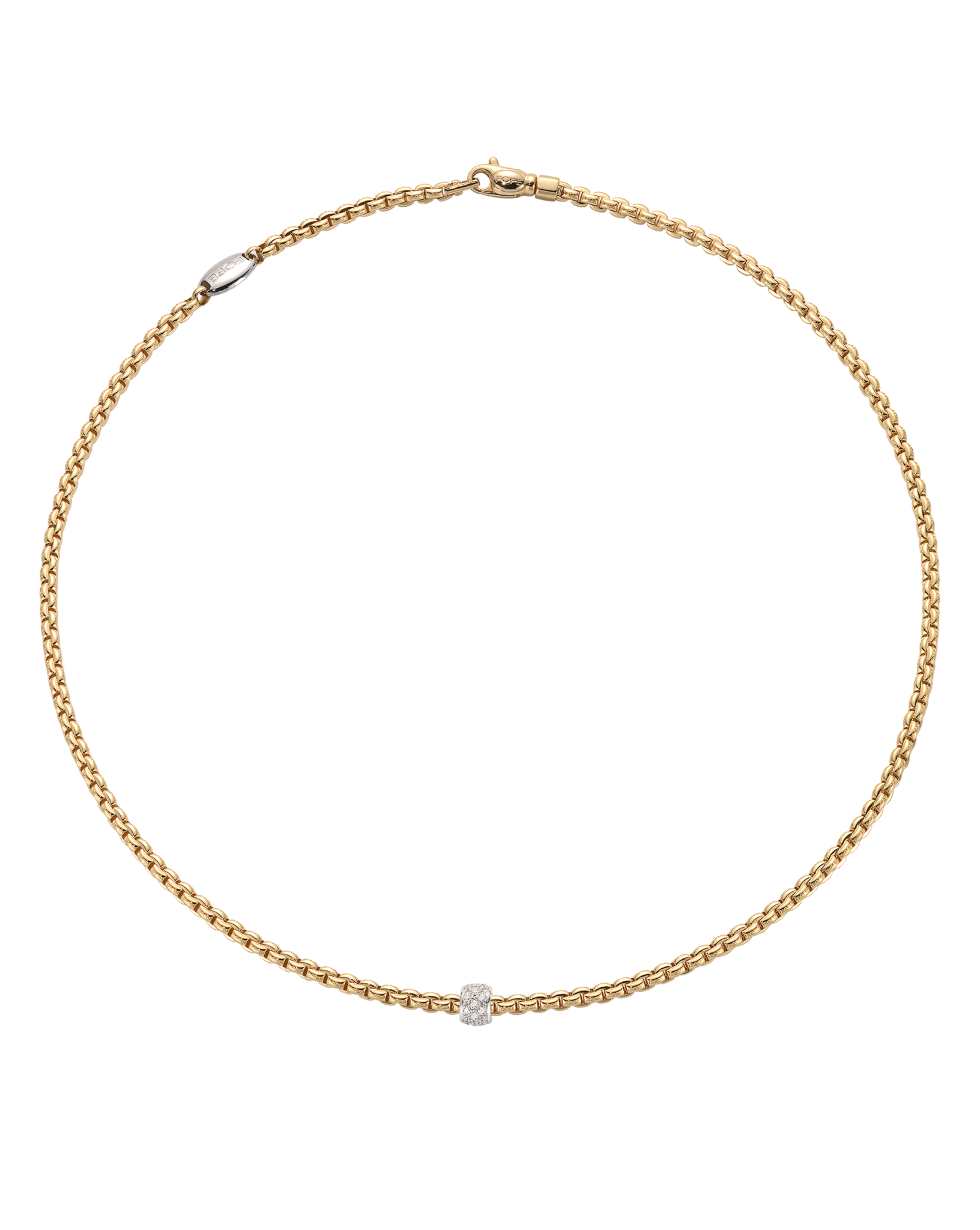 EKA Kette mit Pavébesatz